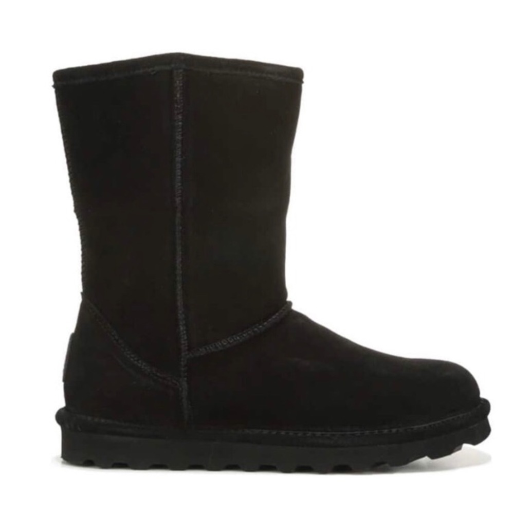 {NEW} Bearpaw Women's Elle Short Waterproof Suede Mid-Calf Snow Winter Boots NEW - Picture 2 of 14